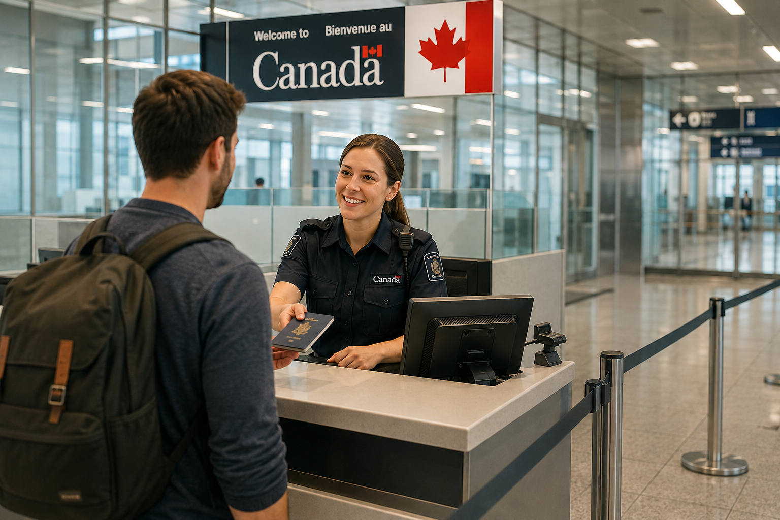 COME PARLARE CON UN AGENTE DI FRONTIERA CANADESE (SENZA STRESS)